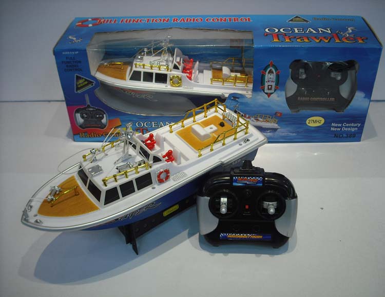 四通遥控巡逻艇 389